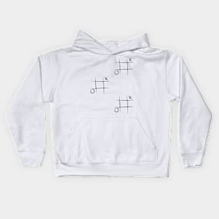 Tic Tac Toe Kids Hoodie